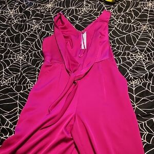 Hot Pink Antonio Melani Jumpsuit, BNWT, 6